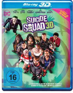 Suicide Squad 3D Blu-ray Cover