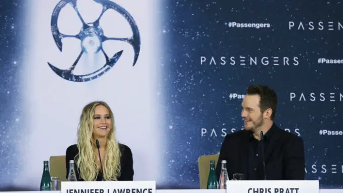 PASSENGERS - Pressekonferenz mit Jennifer Lawrence und Chris Pratt - Berlin, 2. Dezember 2016