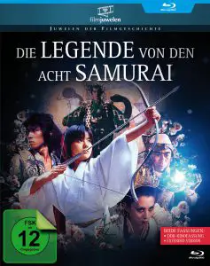 Die Legende von den acht Samurai - Blu-ray Cover