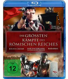 Die größten Kämpfe des Römischen Reiches - Bluray Cover