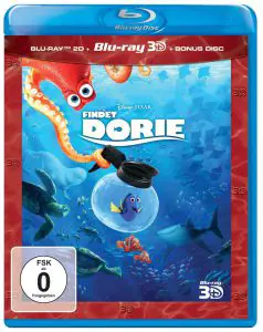 Findet Dorie - 3D Blu-ray Cover