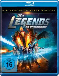 DC´s Legends of Tomorrow – Die komplette erste Staffel - Blu-ray Cover