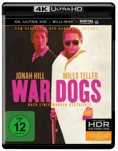 War Dogs - 4K Bluray Cover