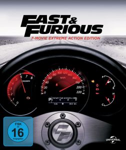 Fast & Furious – 7-Movie Collection Digibook Cover
