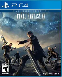 Final Fantasy XV PS4 Cover