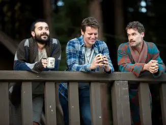 Looking - Patrick (Jonathan Groff), Agustín (Frankie J. Alvarez) und Dom (Murray Bartlett) sind schwul