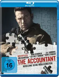 The Accountant - Blu-ray Cover