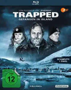 Trapped (1. Staffel) bluray cover