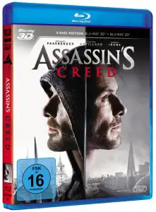Assassin's Creed - 3D Blu-ray Cover