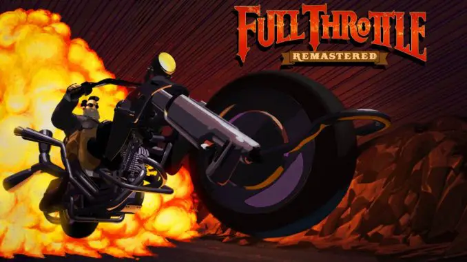 Mit Full Throttle Remastered erscheint ein echter Spiele-Klassiker im neuen Gewand. © Double Fine Productions