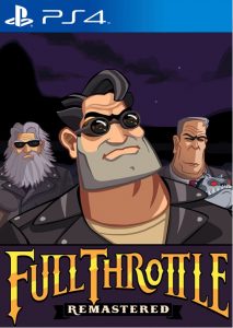Full Throttle Remastered PS4 Cover