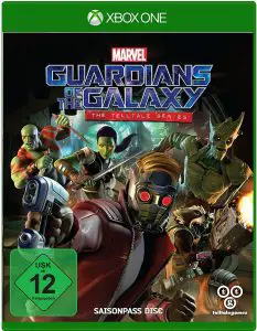 Guardians of the Galaxy The Telltale Series Xbox Cover