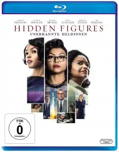 Hidden Figures - Unerkannte Heldinnen - Blu-ray Cover