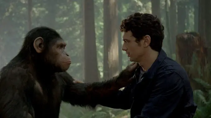 Planet der Affen: Prevolution: Affe Caesar und Wissenschaftler Will (James Franco) werden zu wahren Freunden