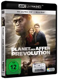 Planet der Affen: Prevolution - UHD Blu-ray Cover
