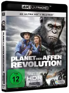 Planet der Affen: Revolution - UHD Blu-ray Cover