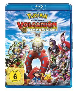 Pokémon der Film: Volcanion und das mechanische Wunderwerk – Blu-ray Cover