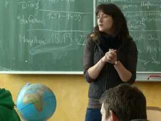 Katja bestreitet ihr Referendariat an einer Berliner Gesamtschule