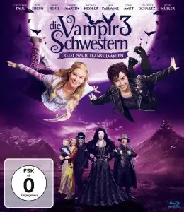 Die Vampirschwestern 3 - Reise nach Transsilvanien Bluray Cover