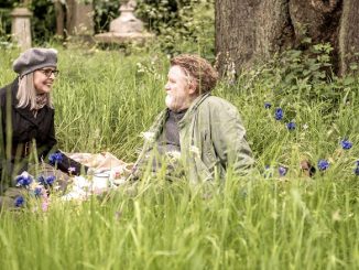 Hampstead Park - Aussicht auf Liebe: Emily Walters (Diane Keaton) und Donald Horner (Brendan Gleeson) im Park.