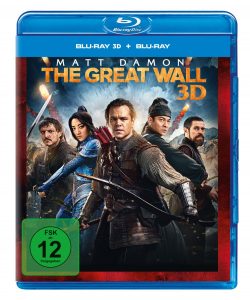 The Great Wall – 3D Blu-ray Cover