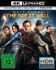 The Great Wall – 4k UHD Cover