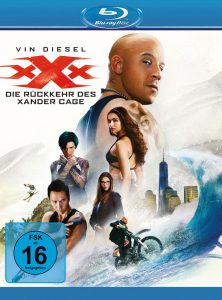 xXx: Die Rückkehr des Xander Cage – Blu-ray Cover