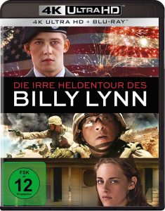 Die irre Heldentour des Billy Lynn - 4K UHD Cover