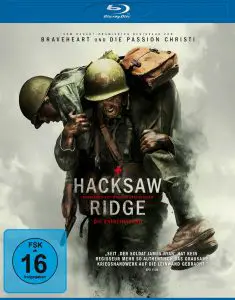 Hacksaw Ridge - Die Entscheidung - Blu-ray Cover