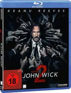 John Wick: Kapitel 2 - Blu-ray Cover