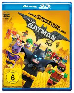 The LEGO Batman Movie 3D Bluray Cover