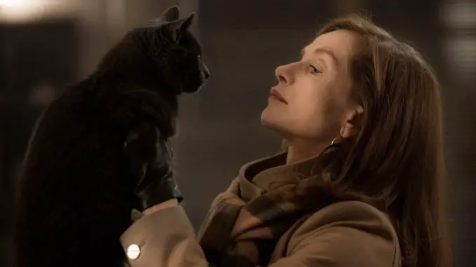 Elle - Michèle (Isabelle Huppert) mit ihrer Katze