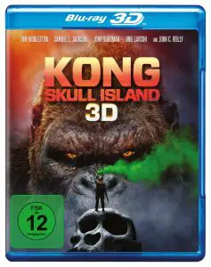Kong Skull Island 3D Bluray Cover