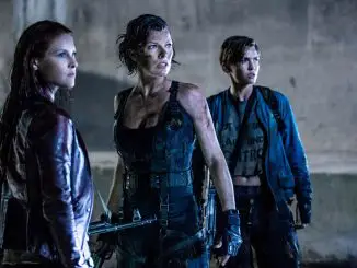 Resident Evil: The Final Chapter - Claire Redfield (Ali Larter), Alice (Milla Jovovich) und Abigail (Ruby Rose)