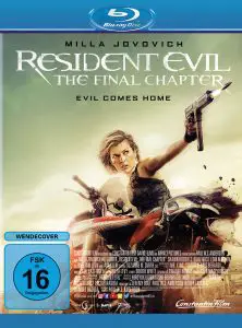 Resident Evil: The Final Chapter - Blu-ray Cover