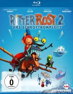 Ritter Rost 2 - Das Schrottkomplott Bluray Cover
