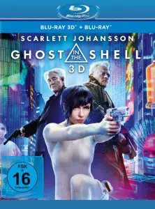 Ghost In The Shell – 3D Blu-ray Cover