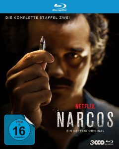 Narcos Die komplette zweite Staffel Bluray Cover