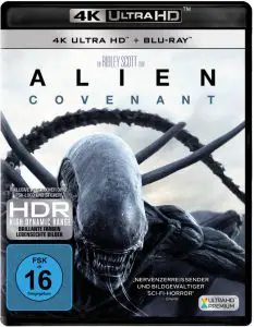 Alien Covenant 4K Cover