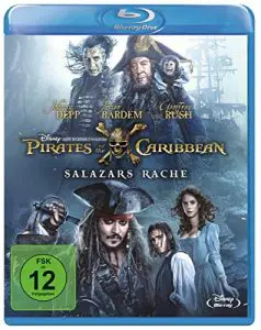 Pirates of the Caribbean Salazars Rache Blu-ray Cover