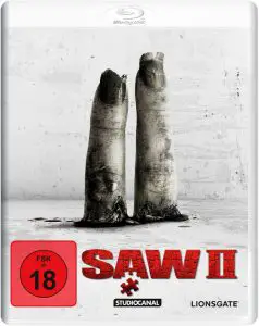 SAW II White Edition Bluray Cover