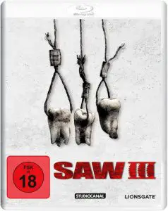 SAW III White Edition Bluray Cover