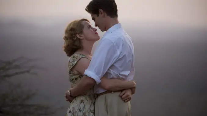Solange ich atme: Die Liebe ihres Lebens: Diana (Claire Foy) und Robin Cavendish (Andrew Garfield)