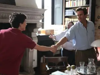 Call me by your Name: Call me by your Name: Elio Perlman (Timothée Chalamet) und Oliver (Armie Hammer) lernen sich kennen