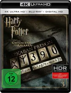 Harry Potter und der Gefangene von Askaban (4K Ultra HD) Cover