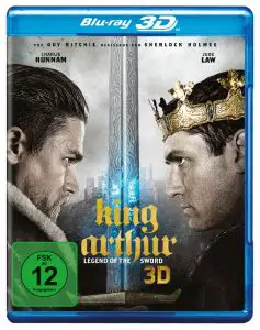 King Arthur Legend of the Sword 3D Bluray Cover