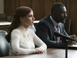 Molly's Game: Molly (Jessica Chastain) und Charlie (Idris Elba) vor Gericht