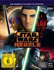 Star Wars Rebels - Die komplette dritte Staffel - Blu-ray Cover