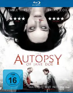 The Autopsy of Jane Doe - Blu-ray Cover