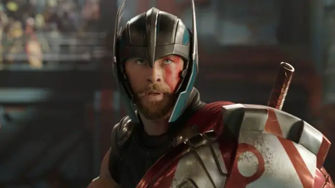 Thor (Chris Hemsworth) als Gladiator